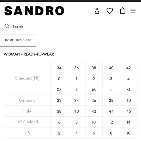 Sandro Lace Blazer / Jacket Size FR 38 @ - Picture 13 of 13